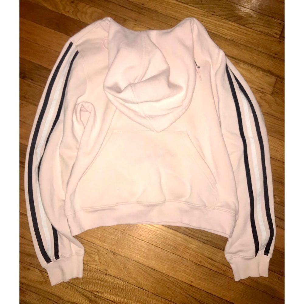 Adidas Light Pink Hoodie 💗